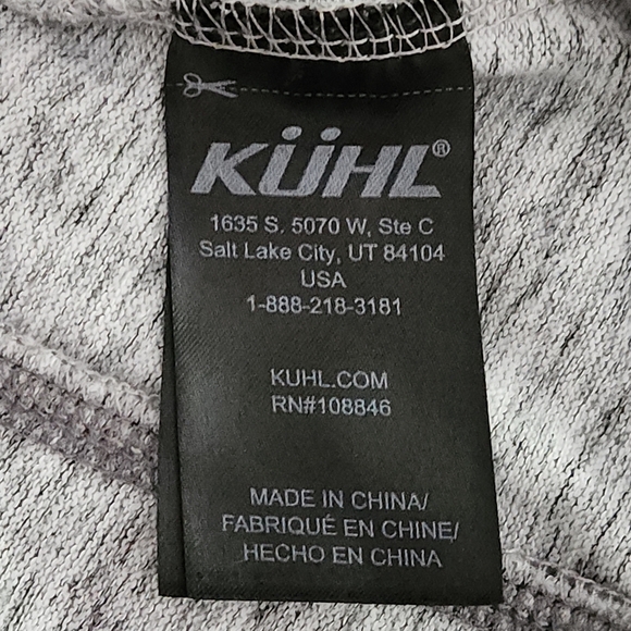 KUHL Lea grey Pullover Sweatshirt Cowl Neck - Women's medium - Picture 11 of 14
